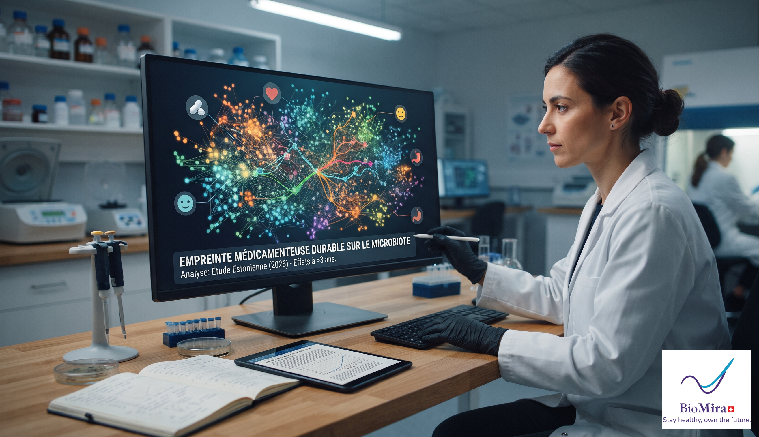 Empreinte durable des médicaments sur le microbiote intestinal
